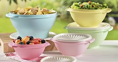 Products from Tupperware in use