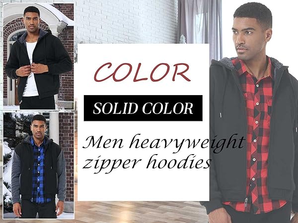 mens sherpa lined hoodies