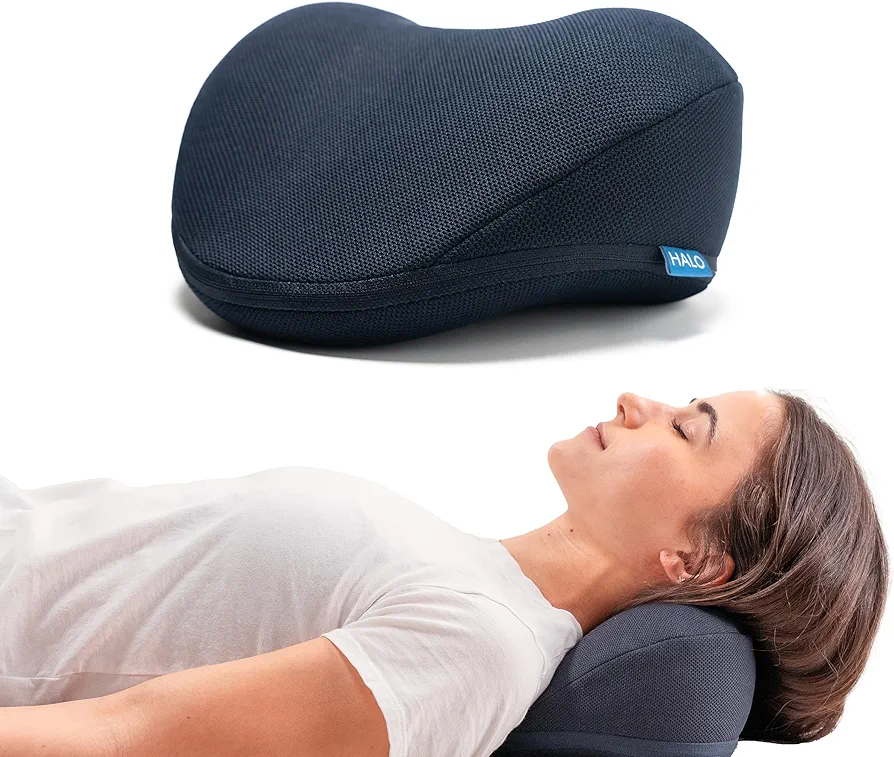 Halo Neck Stretch Pillow Supportive Cervical Comfort for Pain Relief, Posture Alignment, and Stress Reduction