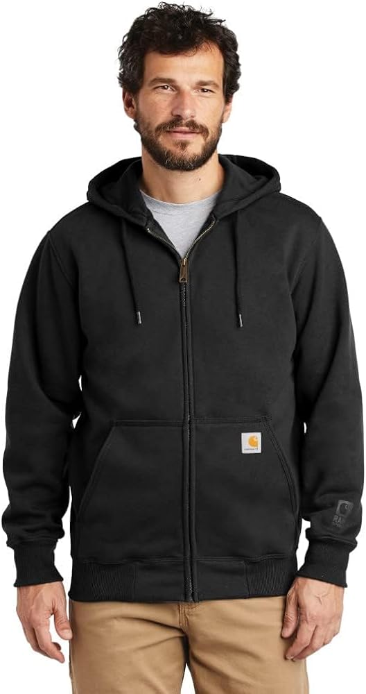 Carhartt Men's Rain Defender Loose Fit Heavyweight Full-Zip Sweatshirt