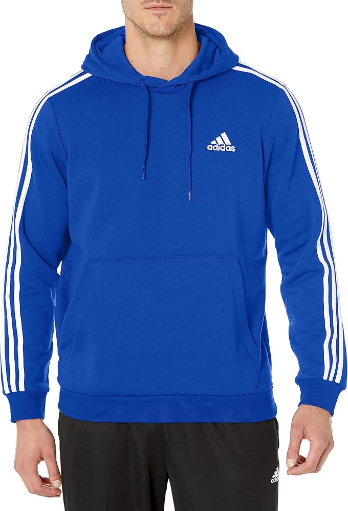 adidas Men's Essentials Fleece 3-Stripes Hoodie